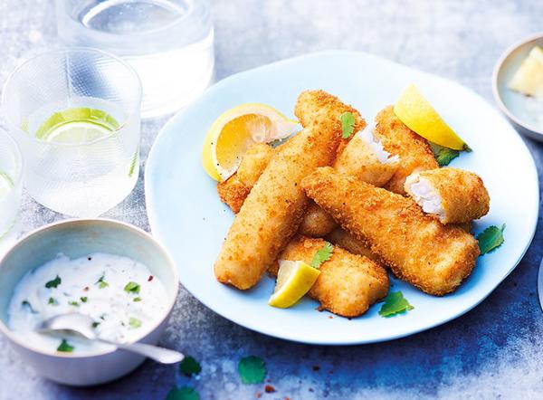 AIGUILLETTES MERLU PANEES 400G