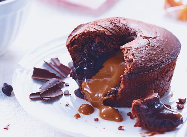 2 MOELLEUX CHOCOLAT CARAMEL