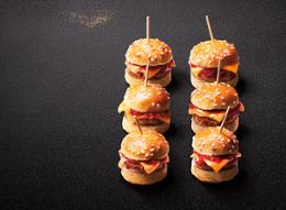 9 MINI CHEESEBURGERS 145G