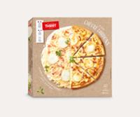 PIZZA CHEVRE LARDONS 400G
