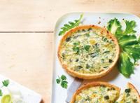 2 TARTES AUX POIREAUX X 150 G