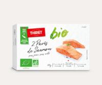 2 PAVES DE SAUMON BIO 200G