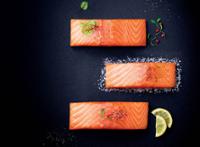 4 PAVES DE SAUMON SANS PEAU