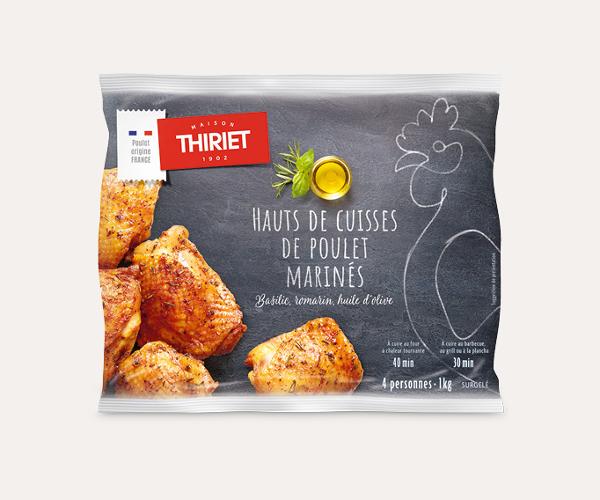 HAUT CUISSE POULET MARINE 1KG