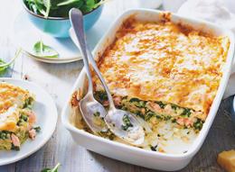 LASAGNES SAUMON EPINARDS 900G