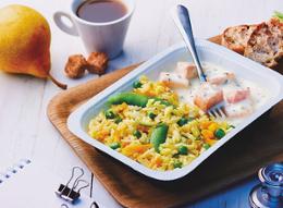 SAUMON SCE MOUTARDE RIZ -330G