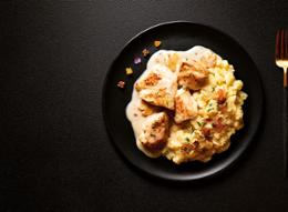 POULET JAUNE ECRASE PDT 350G