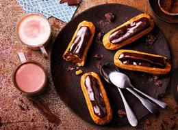 4 ECLAIRS AU CHOCOLAT X 60 G