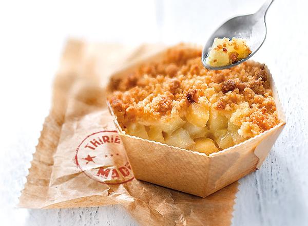 1 CRUMBLE AUX POMMES 110G