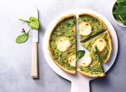 TARTE CHEVRE EPINARDS 400G