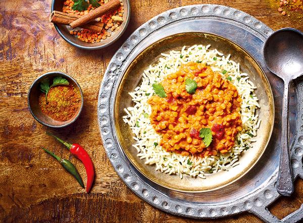 DAHL LENTILLES CORAIL RIZ 350G