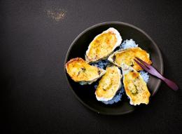 6 HUITRES GRATINE SABAYON-120G